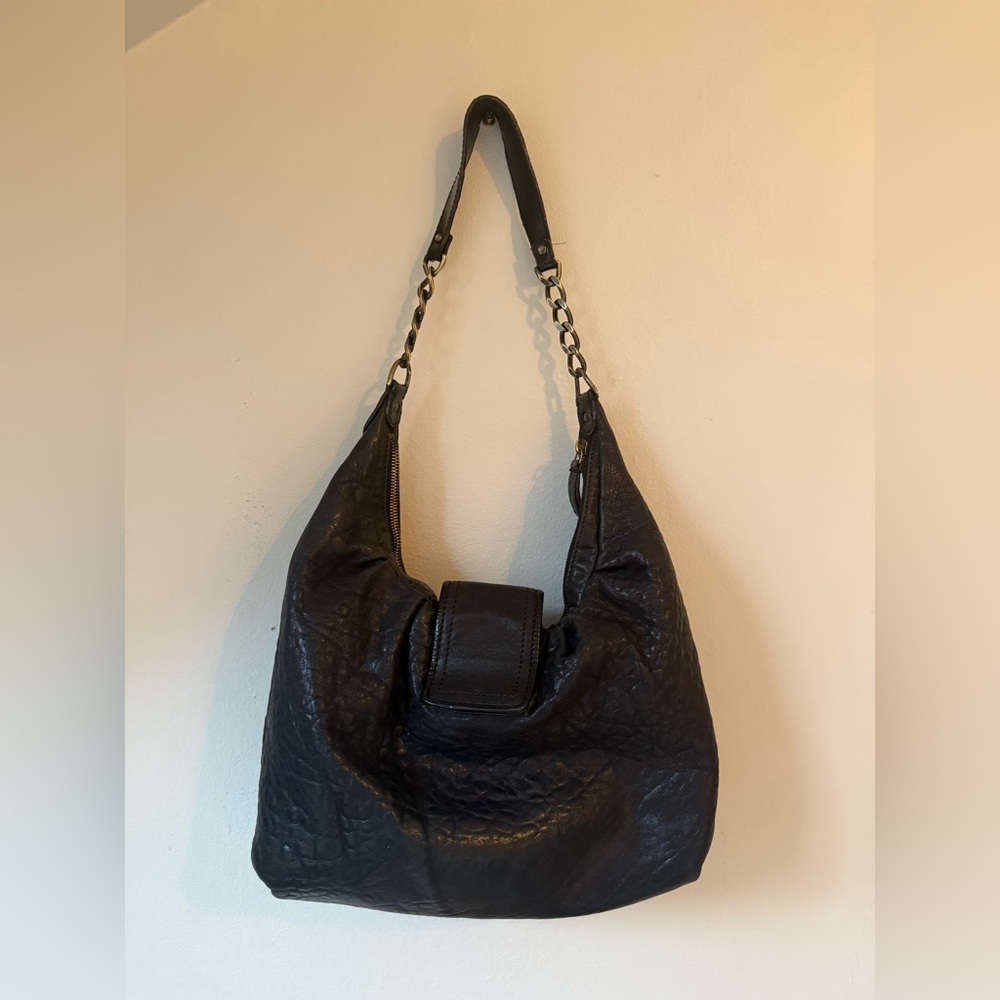 Fendi Black 2007 Leather Hobo Bag - Picture 2 of 7